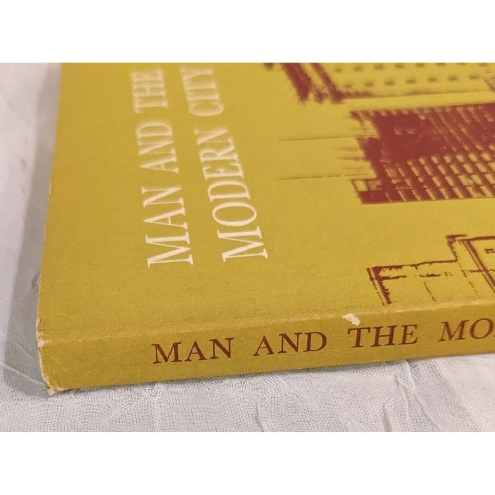 60s Man And The Modern City Essays University of Pittsburgh Urban Press Vtg 1966